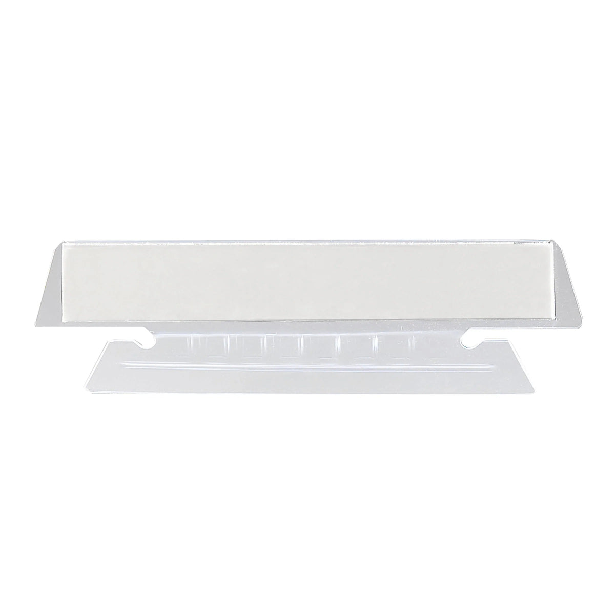 Smead 64615 Vinyl Tab, 3 1/2" Wide, Clear, 25/Pack - Default Title