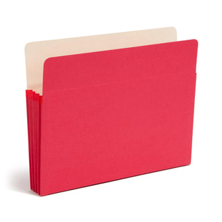 Smead 73231 Manila File Pocket, Letter, Red - Default Title