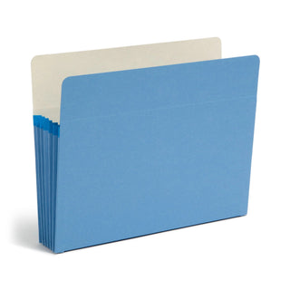 Smead 73235 Manila File Pocket, Letter, Blue - Default Title