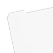 Smead 89415 Post Consumer Divider, 8 1/2" x 11", White, 20/Box - photo 2