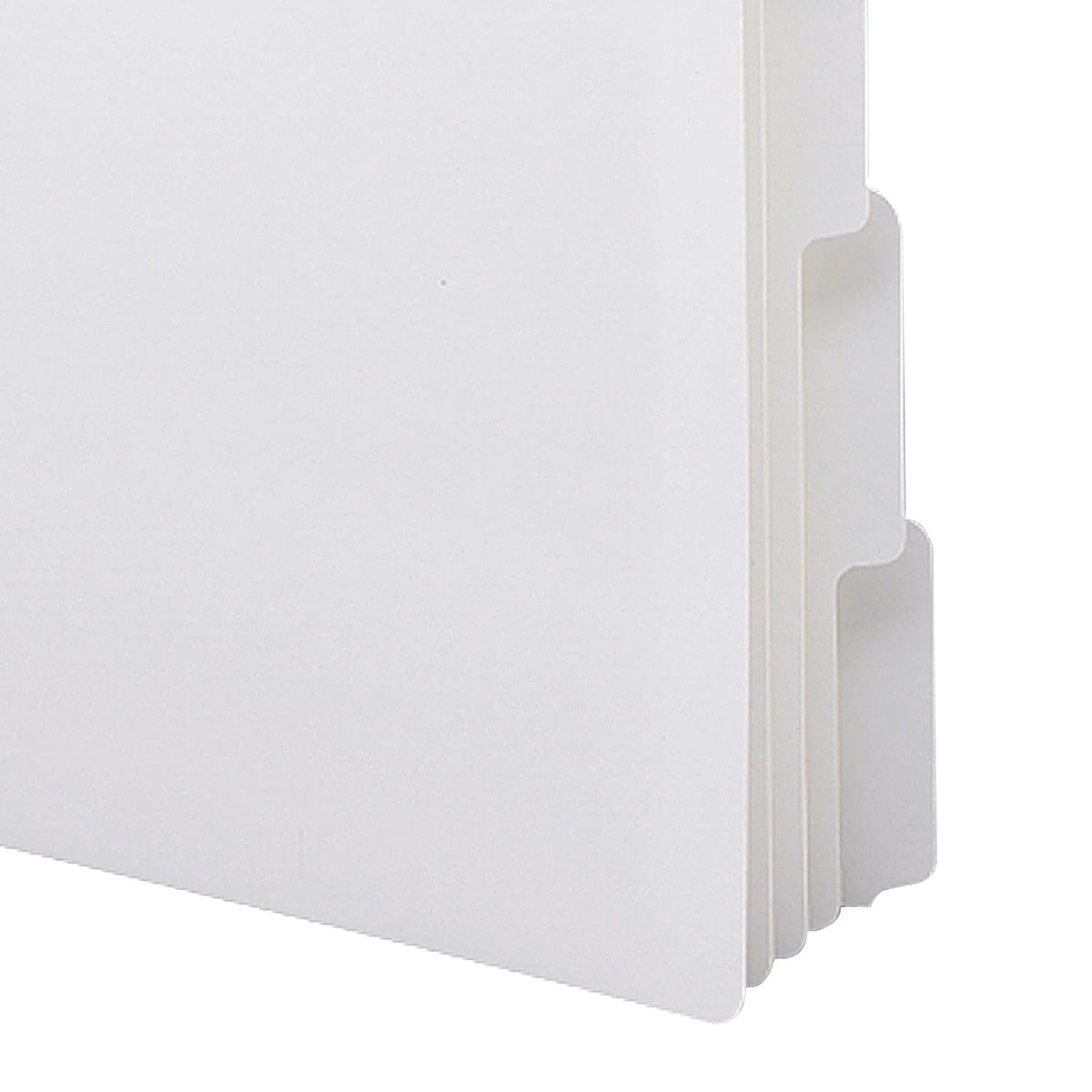 Smead 89415 Post Consumer Divider, 8 1/2" x 11", White, 20/Box - photo 3