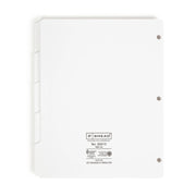 Smead 89415 Post Consumer Divider, 8 1/2" x 11", White, 20/Box - photo 5