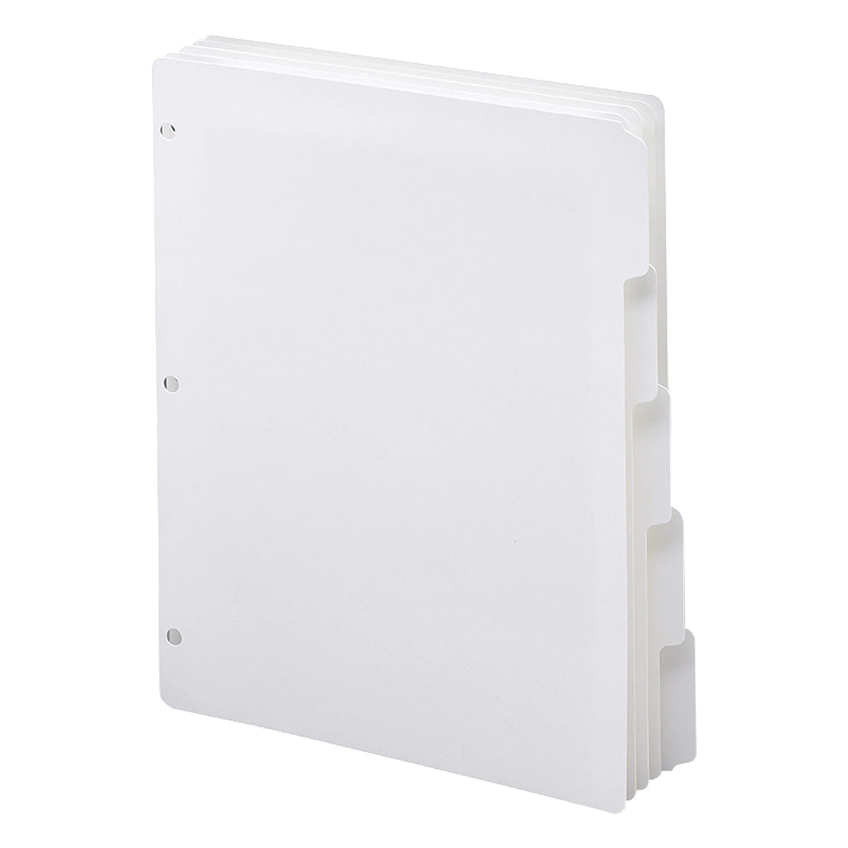 Smead 89415 Post Consumer Divider, 8 1/2" x 11", White, 20/Box - photo 6