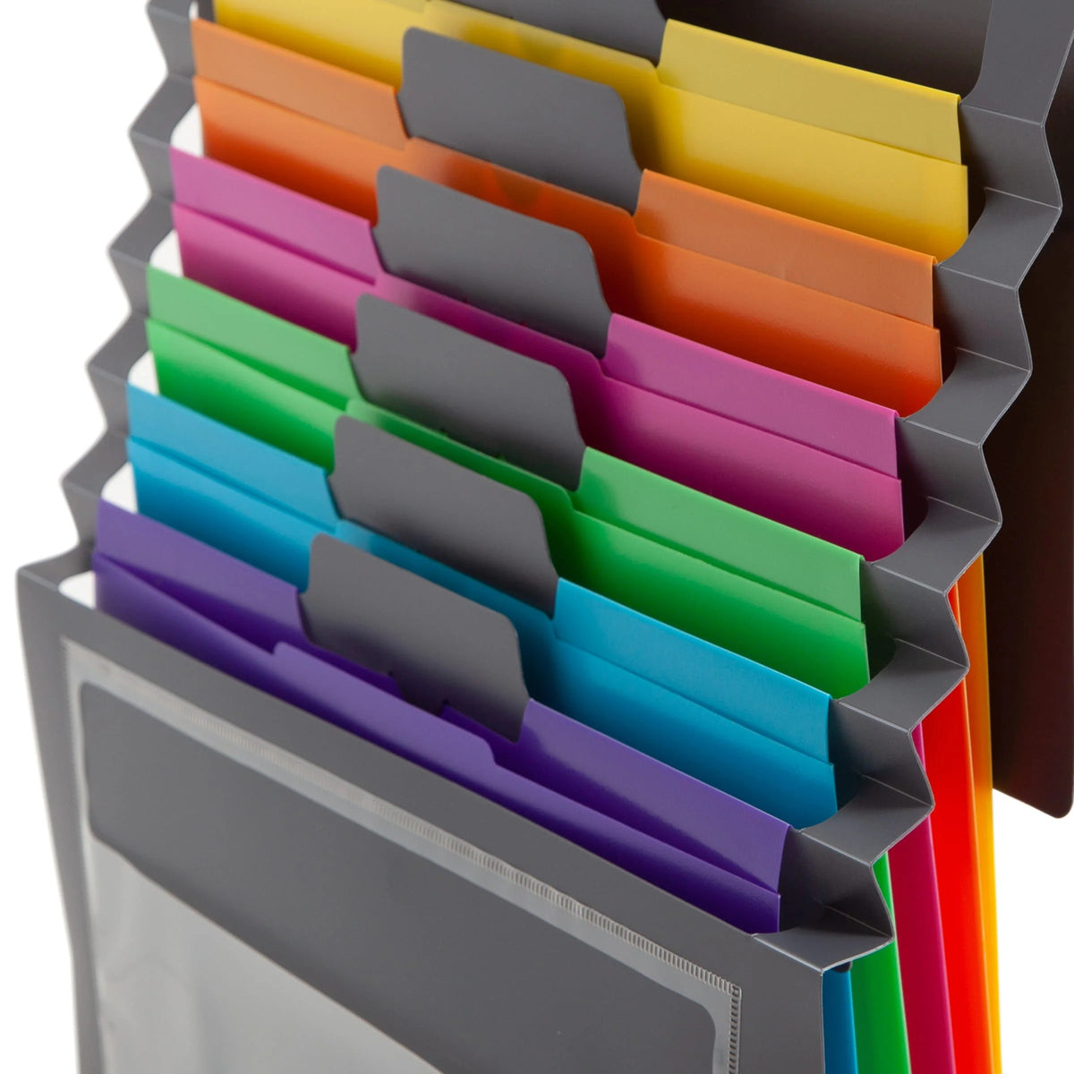 Smead 92060 Plastic Wall Organizer, 150 Sheets, Assorted - photo 2