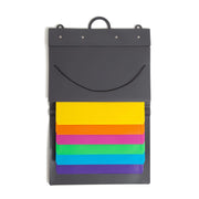 Smead 92060 Plastic Wall Organizer, 150 Sheets, Assorted - photo 5