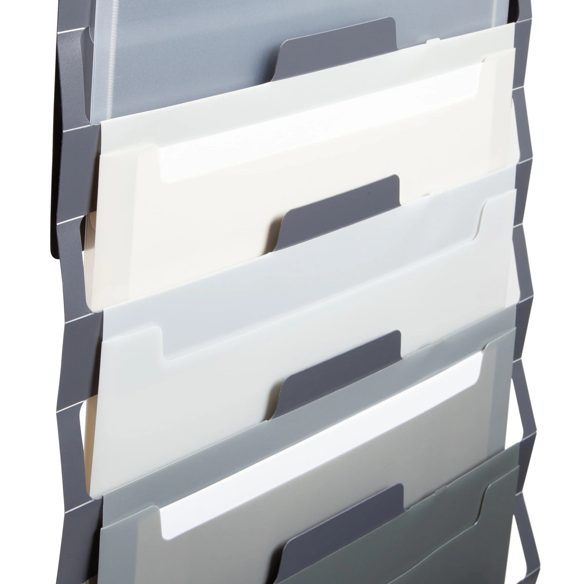 Smead 92060 Plastic Wall Organizer, 150 Sheets, Assorted - photo 6