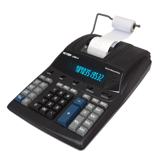 Victor 1460-4 Printing Calculator, 8 1/2" Wide, Black - Default Title