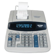 Victor 1560-6 Printing Calculator, 8 3/4" Wide, Beige - photo 2