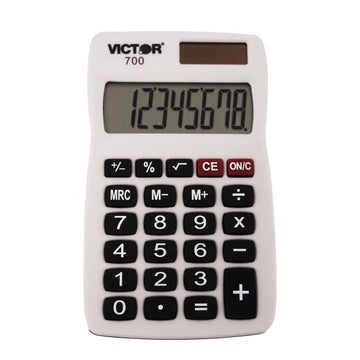 Victor VCT700 Calculator, 2 1/2" x 4", Gray