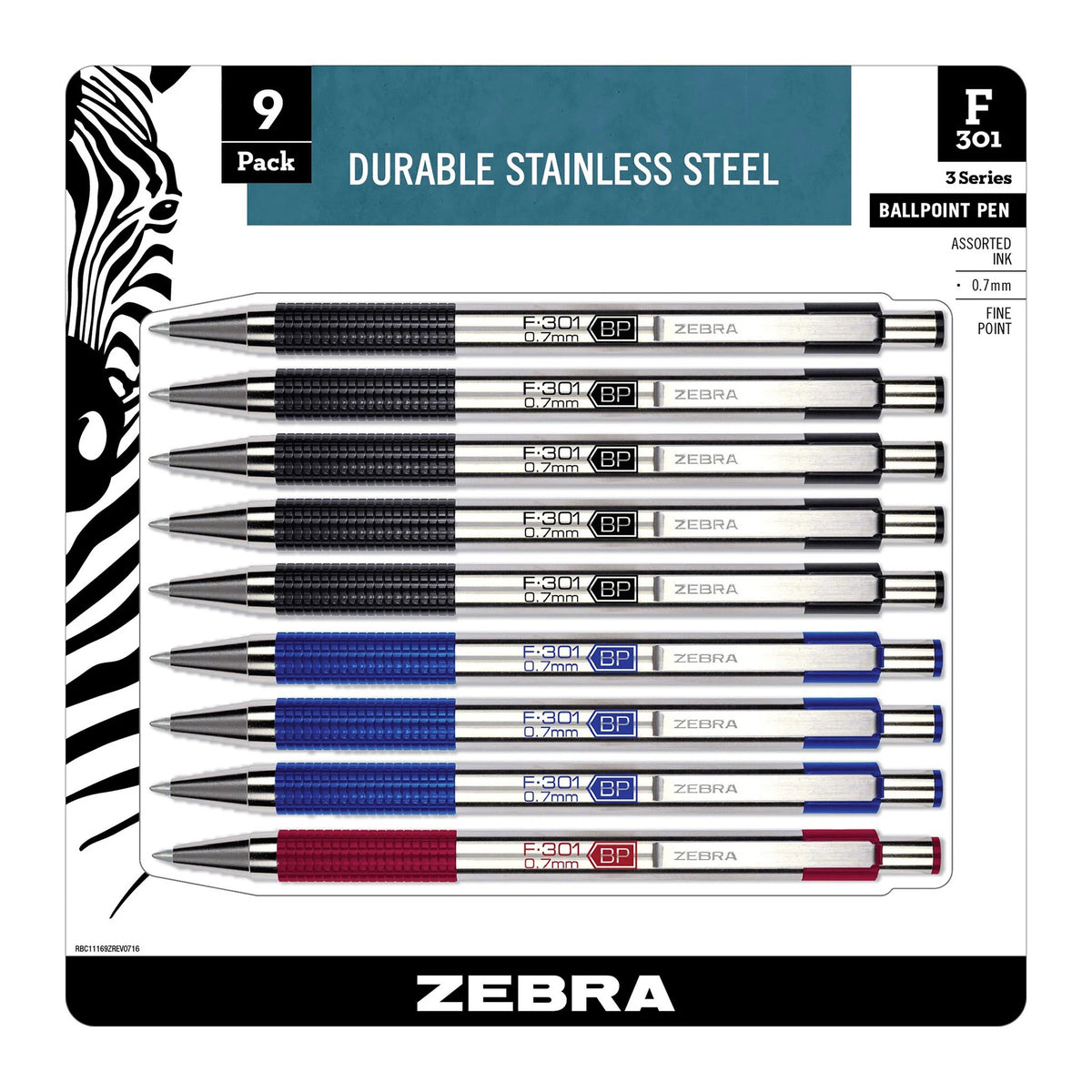 Zebra 27112 Black Ink, 2/Pack - photo 6