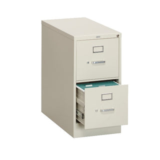 HON HON312PP Steel Filing Cabinet, 15" Wide, Black - Default Title