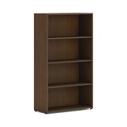 HON HLPLBC3013B4 Woodgrain Laminate Bookcase, 30" Wide - Walnut