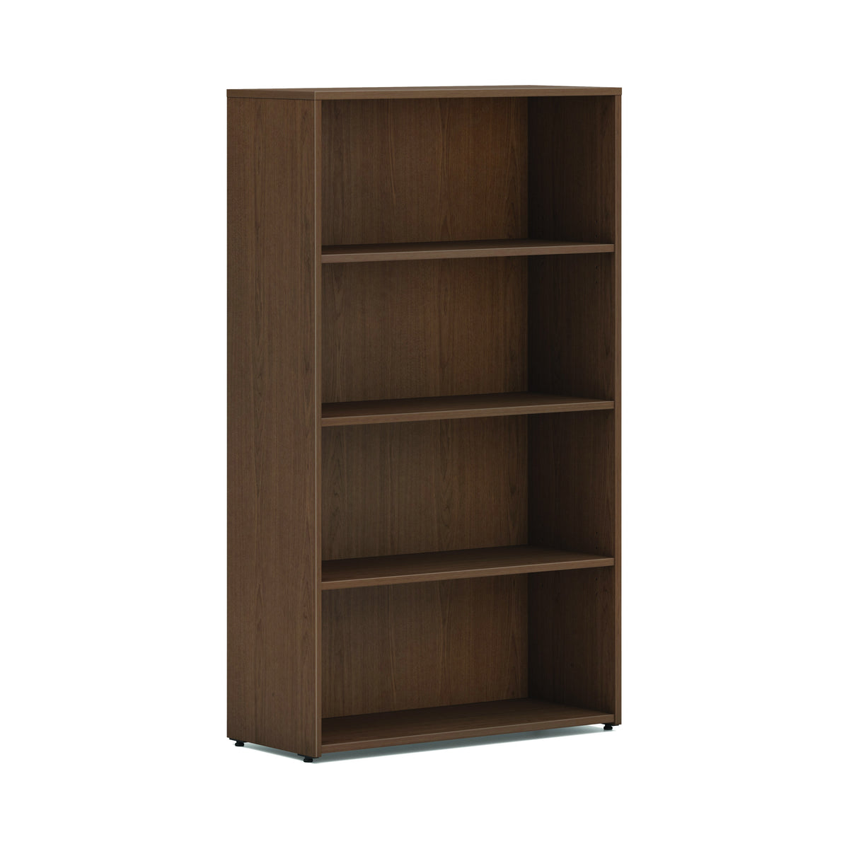 HON HLPLBC3013B4 Woodgrain Laminate Bookcase, 30" Wide - Walnut