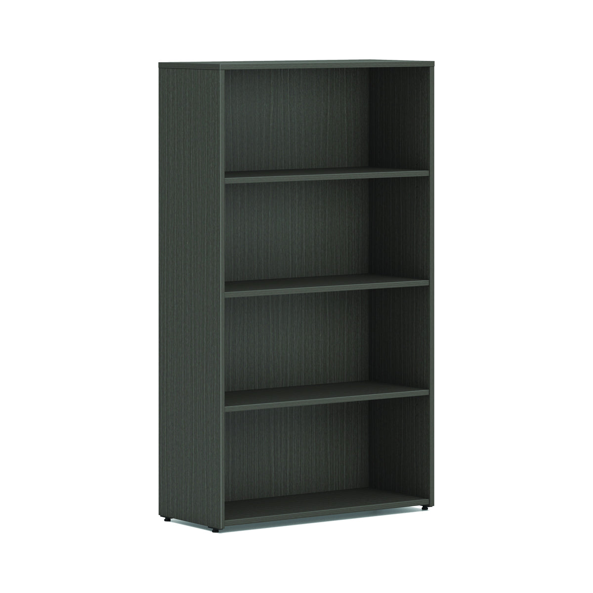 HON HLPLBC3013B4 Woodgrain Laminate Bookcase, 30" Wide - Teak