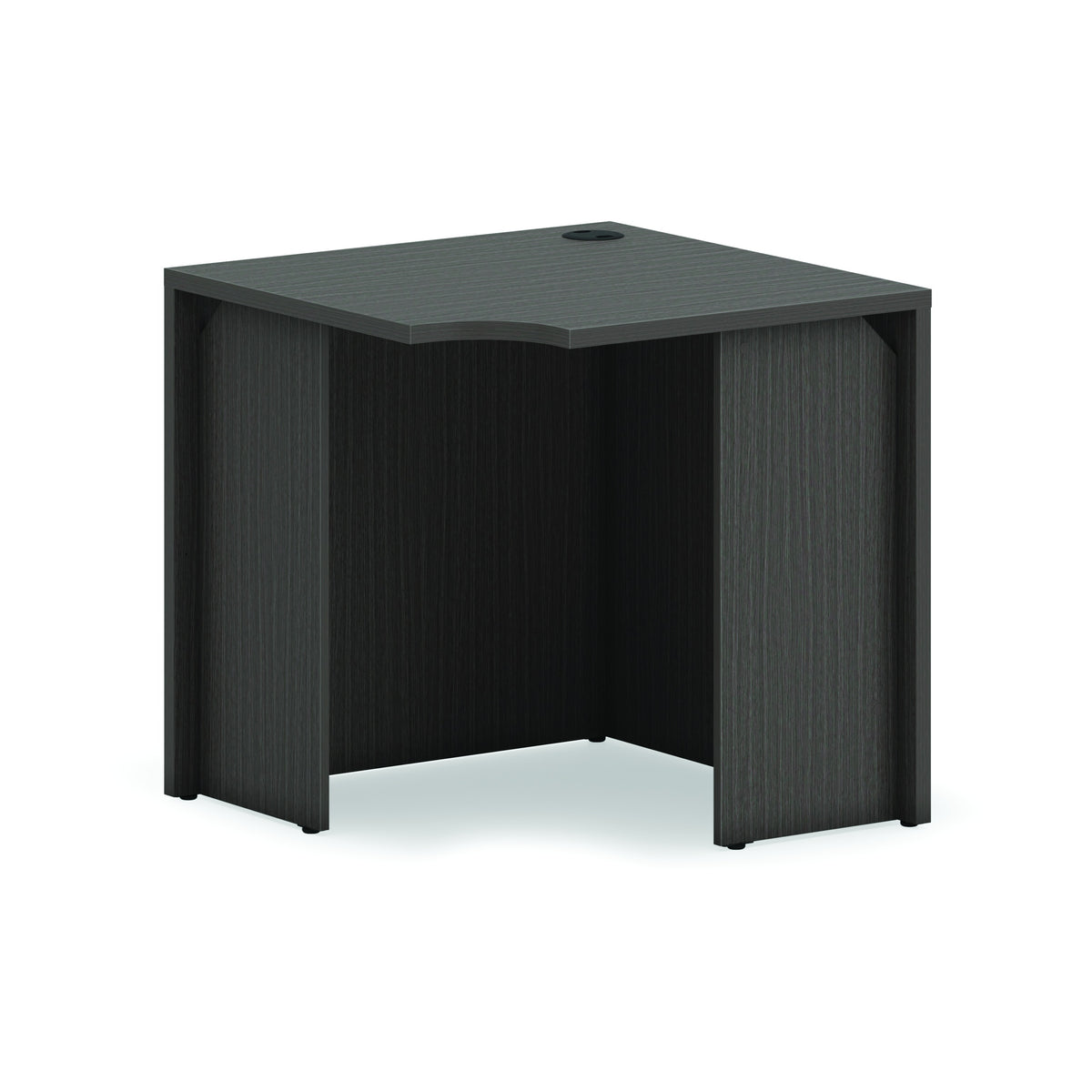 HON HLPLCS30 Desk Shell, 30" x 30" - Teak