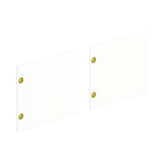 HON HLPLDR66LM.LPW1 Laminate Door, 16 3/8" Wide, White, 2/Set - Default Title