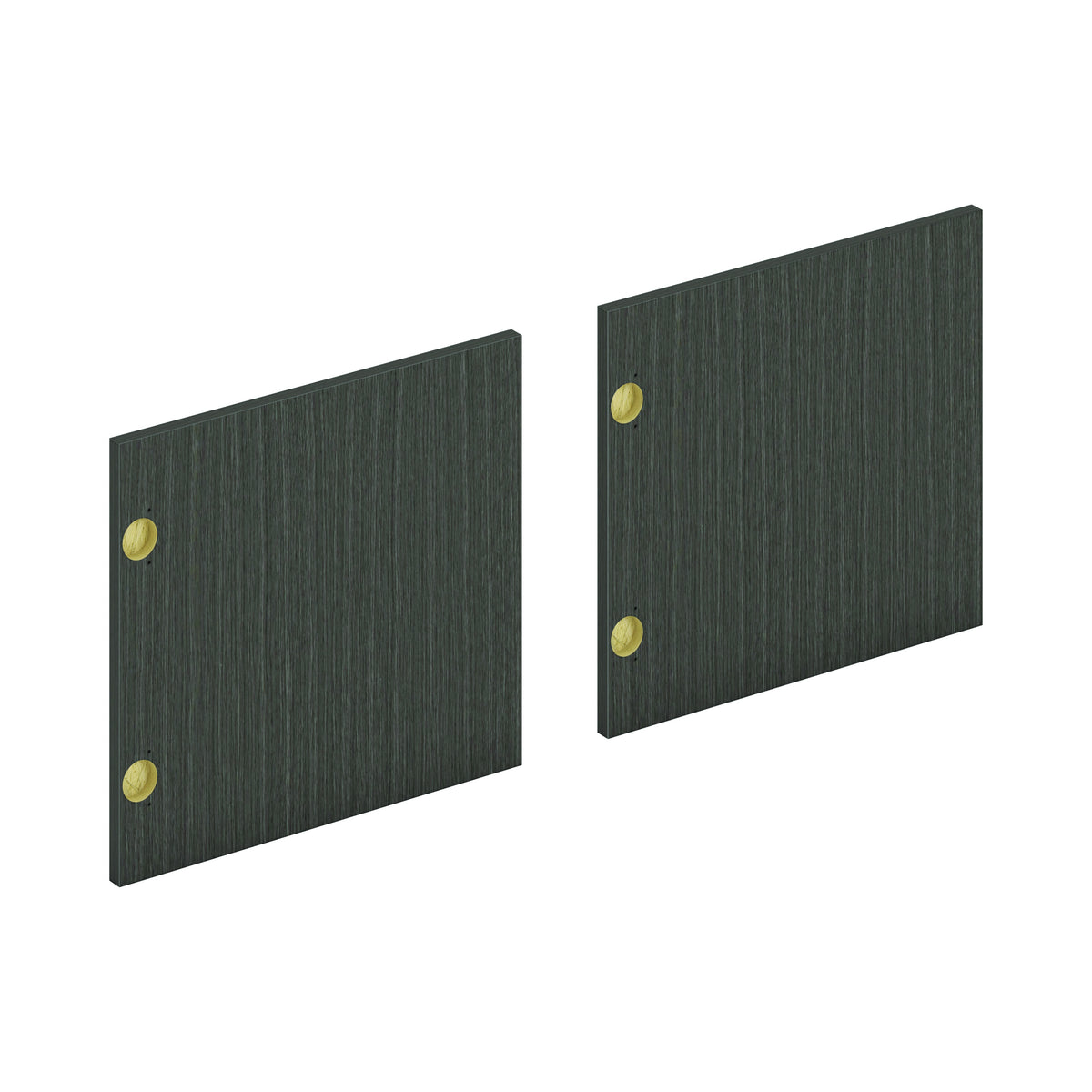HON HLPLDR66LM Laminate Door, 16 3/8" Wide, 2/Set - Teak