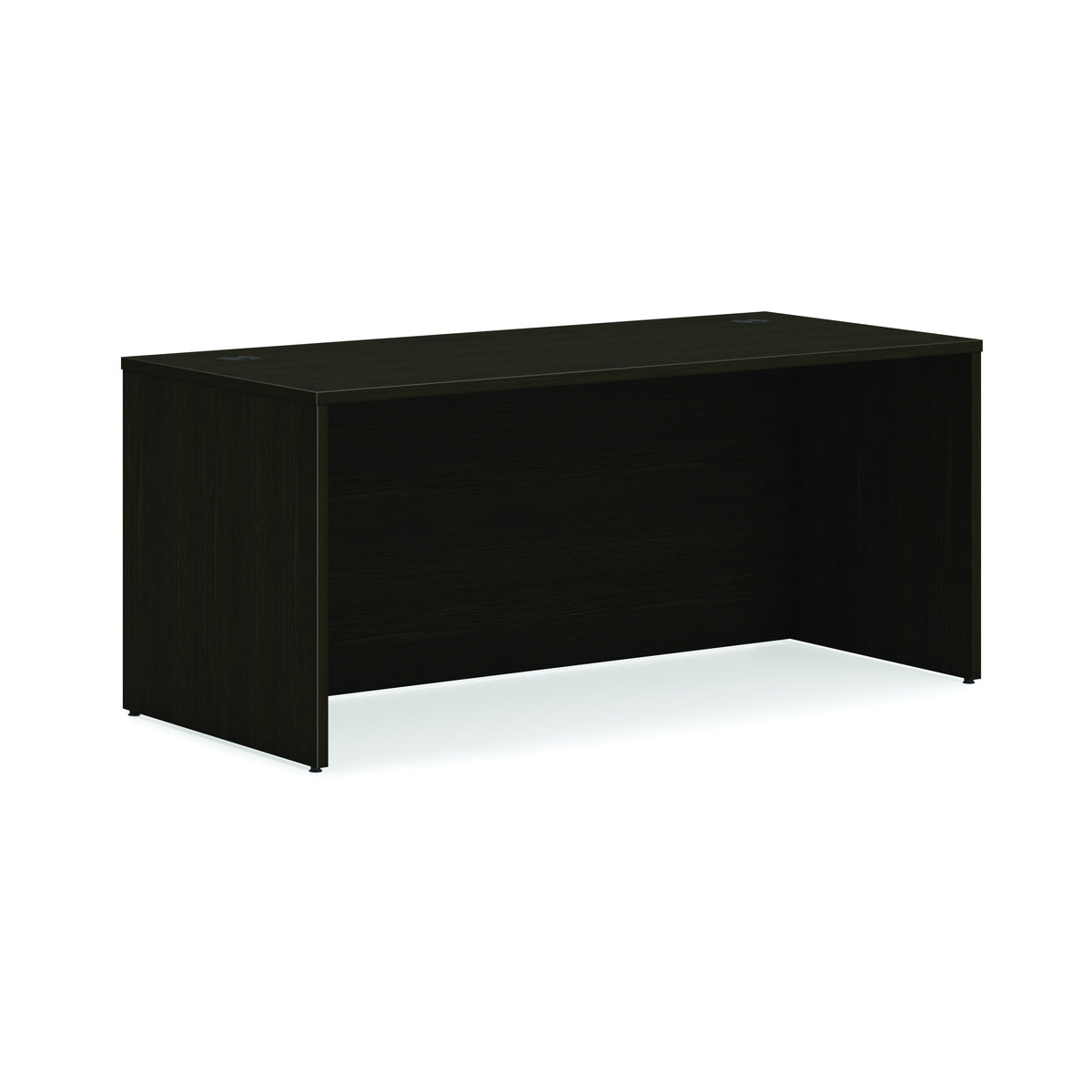 HON Laminate Desk Shell, 29" High, Brown - 30" x 66"