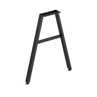 HON HLPLLEG24A Metal Mod Black A-Leg, 23 9/16" Wide - Black