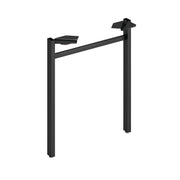 HON HLPLLEG24U Metal Mod Black U-Leg, 23 3/4" Wide - Black
