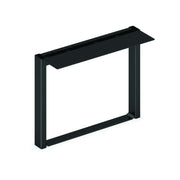 HON HLPLOS10 Metal Support Leg, 10 1/2" High, 2/Pack - Black