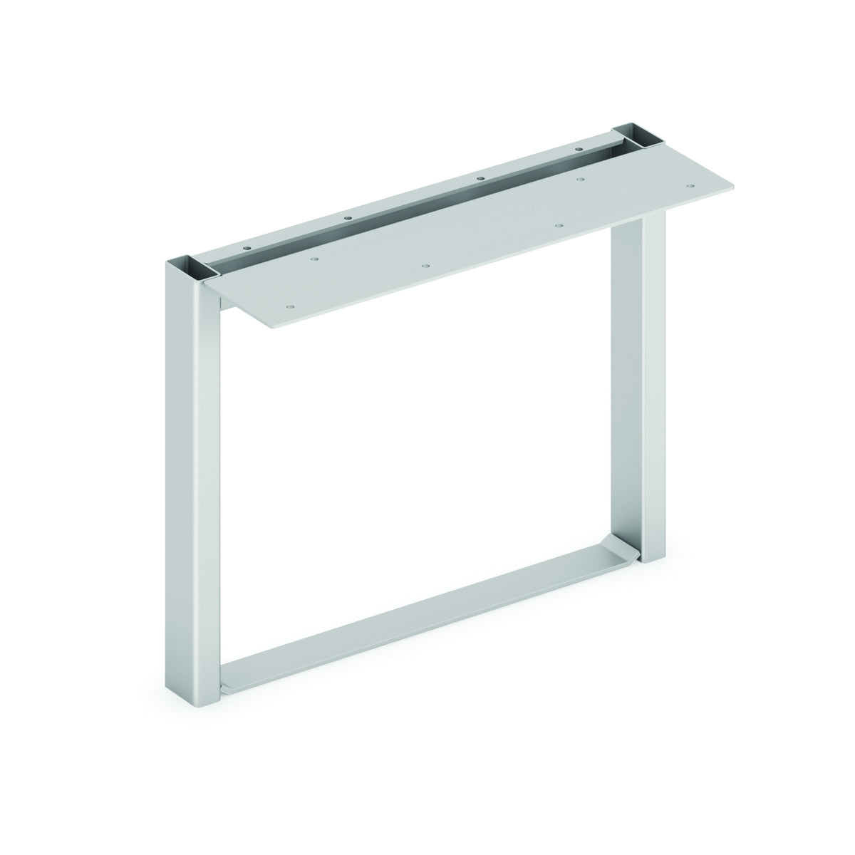 HON HLPLOS10 Metal Support Leg, 10 1/2" High, 2/Pack - Silver