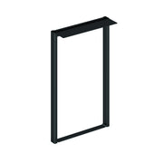 HON HLPLOS23 Metal Support Leg, 23" High, 2/Pack - Black