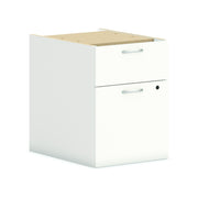 HON HLPLPHBF.LPW1 Laminate Hanging Pedestal, 15" Wide, White - Default Title