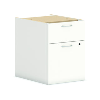 HON HLPLPHBF.LPW1 Laminate Hanging Pedestal, 15" Wide, White - Default Title