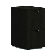 HON HLPLPMFF Laminate Mobile Pedestal, 15" Wide - Oak