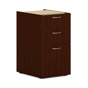 HON HLPLPSBBF Laminate Support Pedestal, 15" Wide - Mahogany