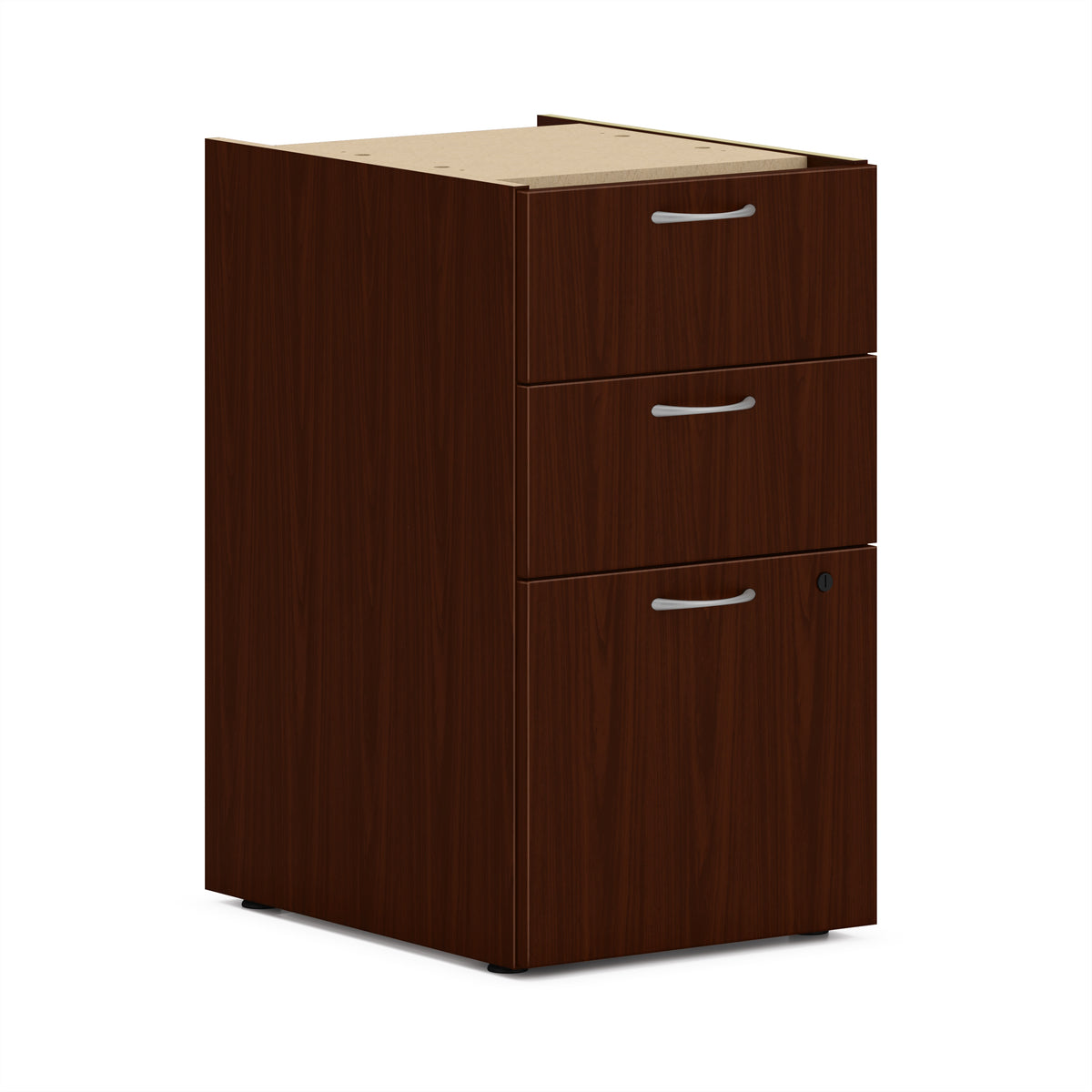 HON HLPLPSBBF Laminate Support Pedestal, 15" Wide - Mahogany