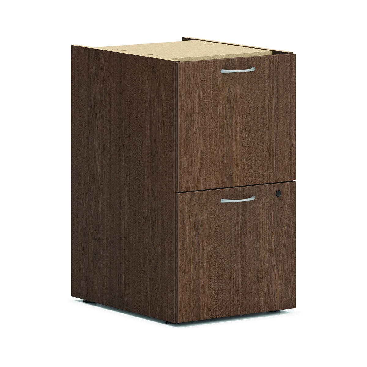 HON HLPLPSFF Laminate Support Pedestal, 15" Wide - Walnut