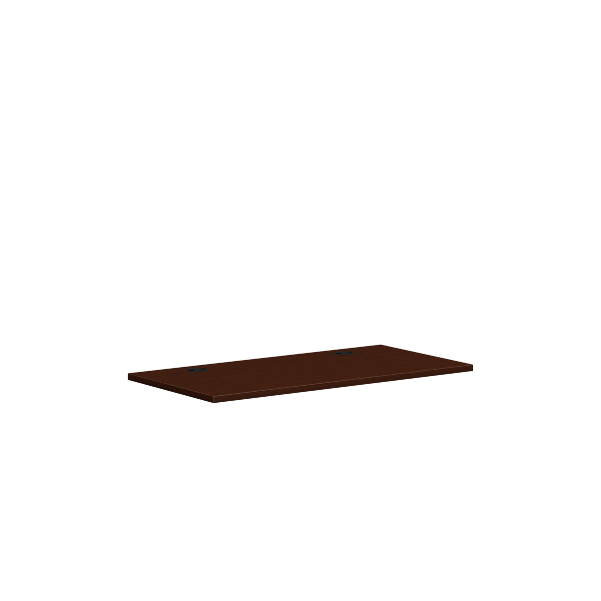HON Laminate Worksurface, 1" High, Brown - 48" x 24"