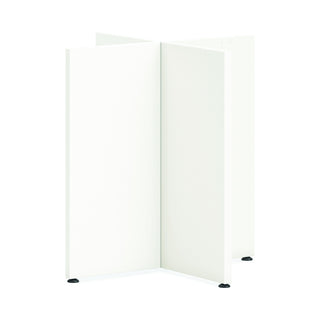 HON HLPLTBL42BASE.LPW1 Laminate X-Base, 27 1/2" Wide, White - Default Title