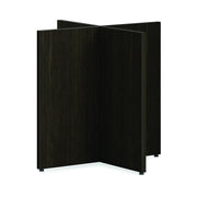 HON HLPLTBL48BASE Laminate X-Base, 30" Wide - Oak