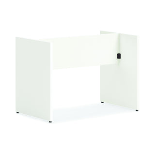 HON HLPLTBL72BASE.LPW1 Laminate Table Base, 39 1/2" Wide, White - Default Title