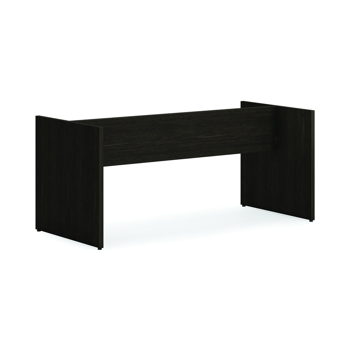 HON HLPLTBL96BASE Laminate Table Base, 63 1/2" Wide - Oak