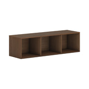 HON HLPLWMH48 Laminate Storage Cabinet, 48" Wide - Sepia Walnut