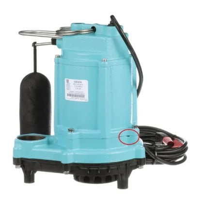 Little Giant Pumps Giant Series, 8 1/2" Wide, 115V - 11 5/16"