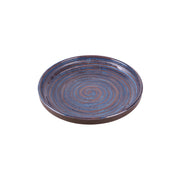 Elite Global Solutions B395099 Stardust Blue Melamine Plate, 9" Diameter, 6/Case - photo 2