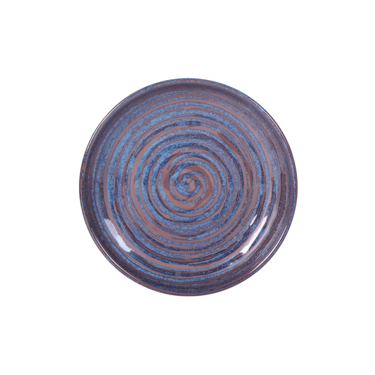 Elite Global Solutions B395099 Stardust Blue Melamine Plate, 9" Diameter, 6/Case - photo 3