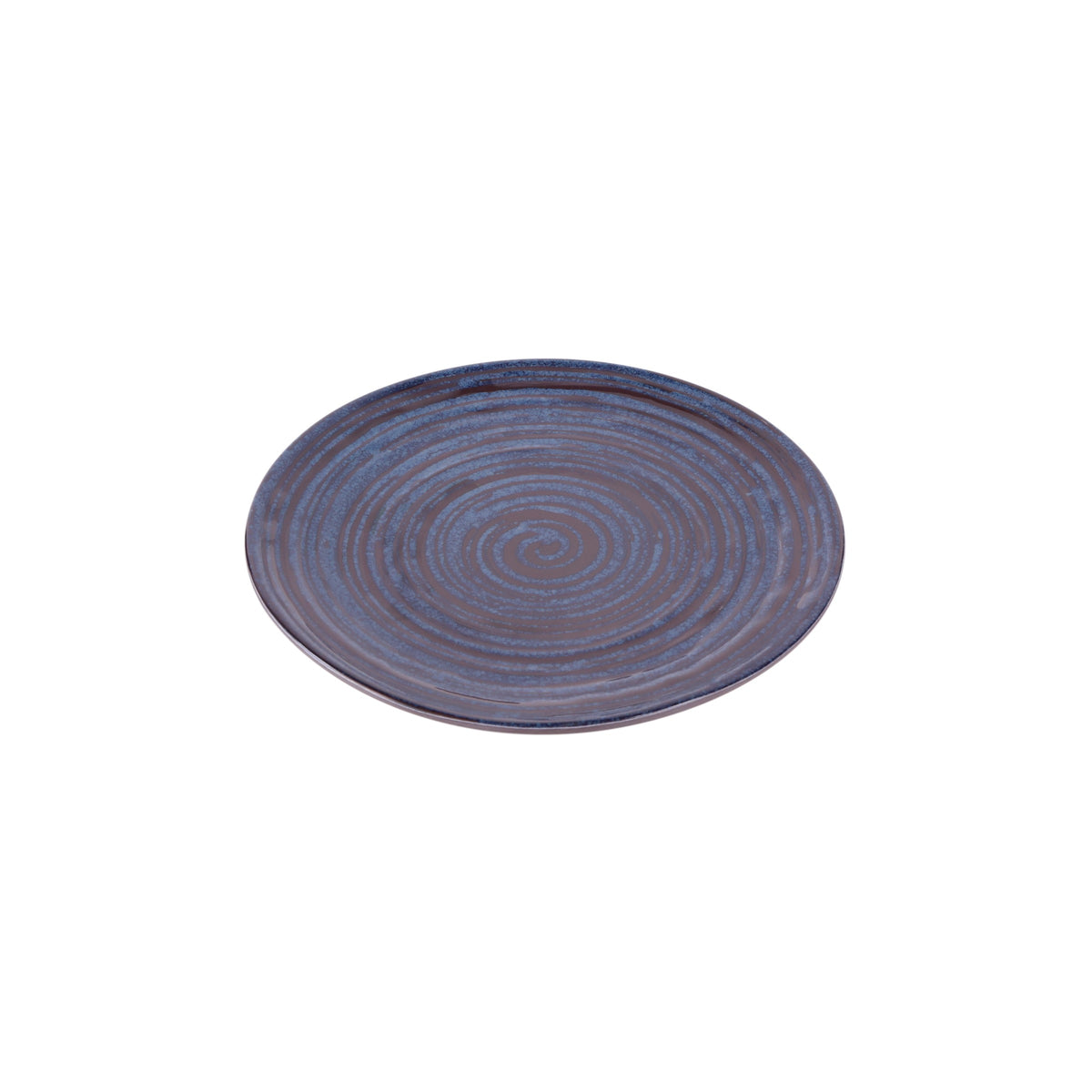 Elite Global Solutions B399088 Stardust Blue Melamine Plate, 8 3/4" Diameter, 6/Case - photo 2