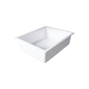 Elite Global Solutions B12125-W Modern American Melamine Food Pan, 1/2 Size, White - Default Title