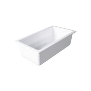 Elite Global Solutions B13125-W Modern American Melamine Food Pan, 1/3 Size, White - Default Title