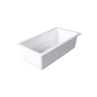 Elite Global Solutions B13125-W Modern American Melamine Food Pan, 1/3 Size, White - Default Title