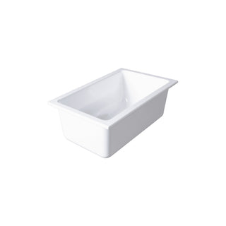 Elite Global Solutions B14106-W Modern American Melamine Food Pan, 1/4 Size, White - Default Title