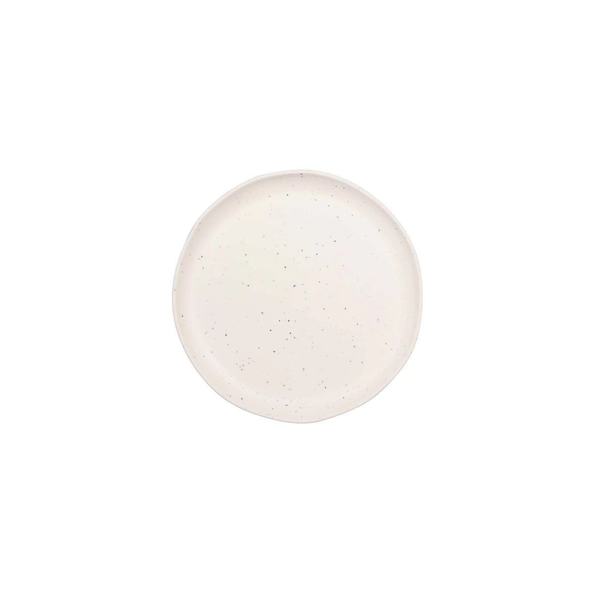 Elite Global Solutions B183140 Morocco Melamine Plate, 14" Diameter, 6/Case - Eggshell Speckled