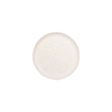 Elite Global Solutions B183140 Morocco Melamine Plate, 14" Diameter, 6/Case - Eggshell Speckled