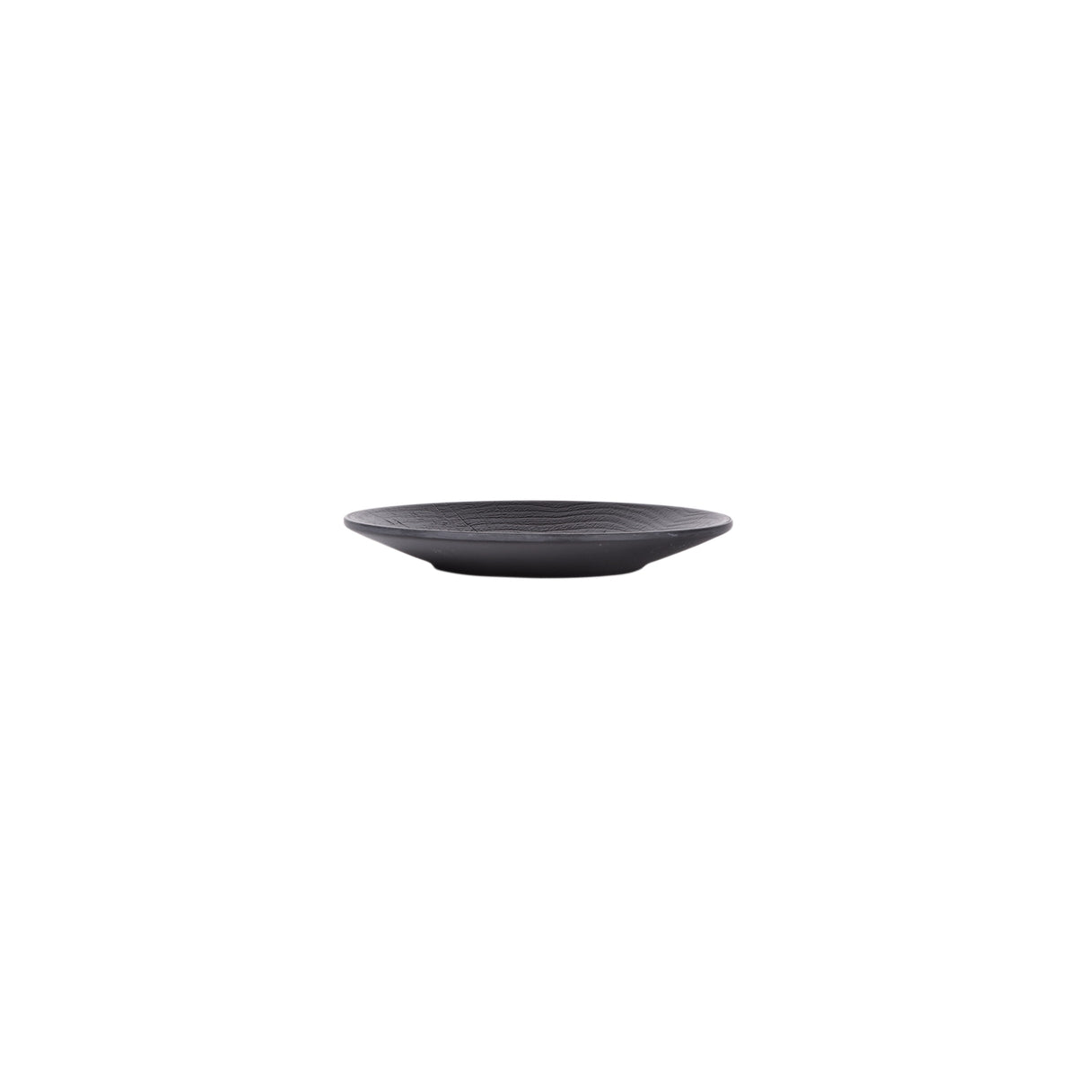 Elite Global Solutions B20365 Denali Black Melamine Plate, 6 1/4" Diameter, 6/Case - photo 3